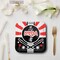 8 Count Ninja Warrior Samurai Swords Paper Plates 9 Inch Square Dinner Plates
